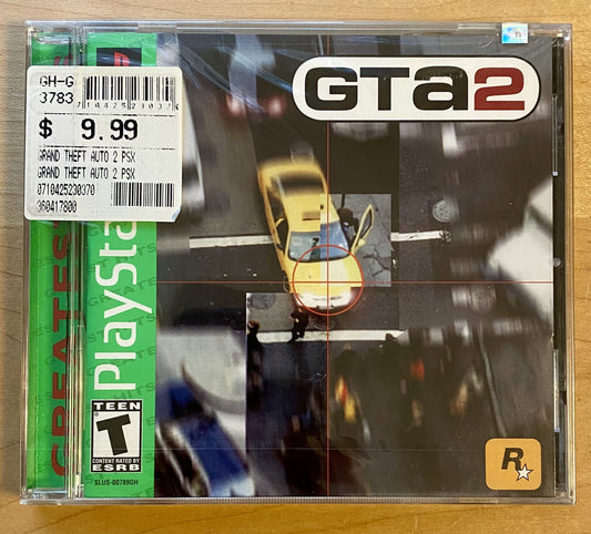 Grand Theft Auto 2 GTA II (PlayStation 1, 1999) PS1 Brand New & Factory Sealed