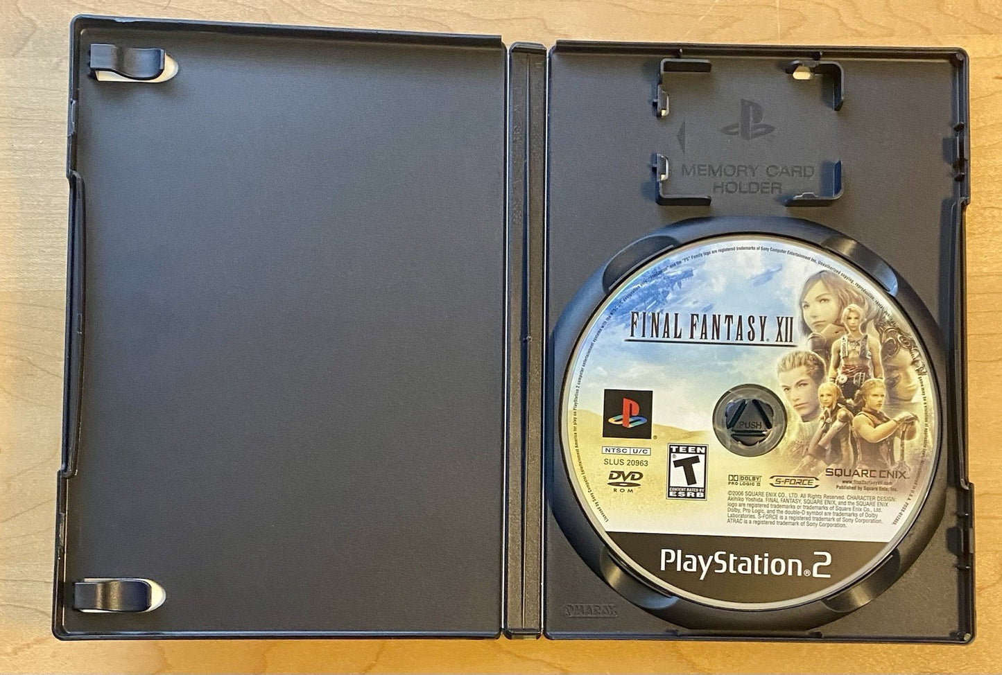 Final Fantasy X 10 & XII 12 Bundle (PlayStation 2) No Manuals, Both Tested