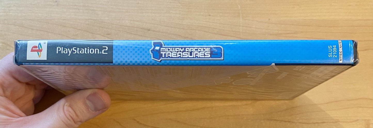 Midway Arcade Treasures 3 (Sony PlayStation 2 PS2, 2005) BRAND NEW Sealed!