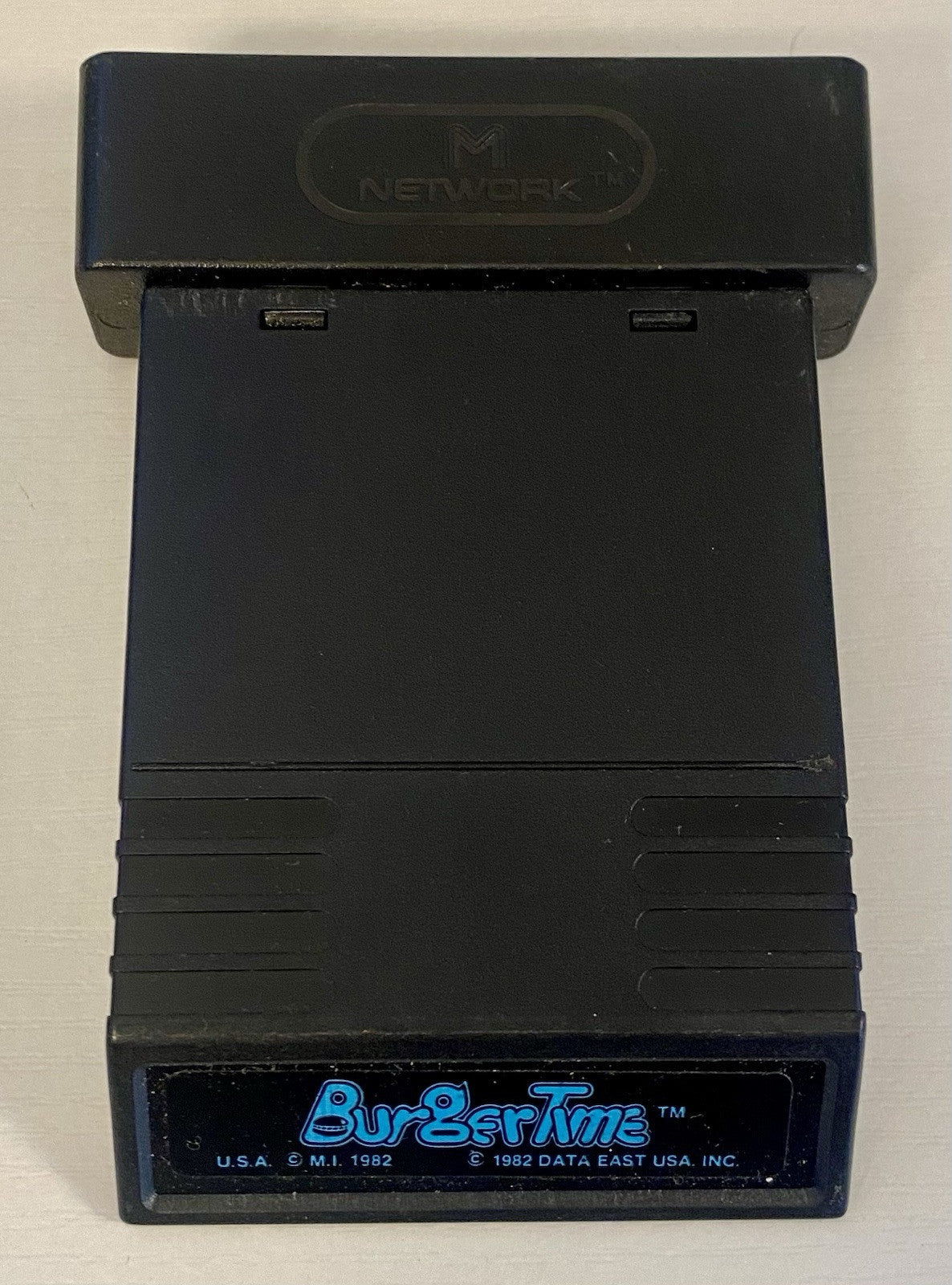 Burger Time (Atari 2600, 1982) Cartridge With Manual, Tested And Working
