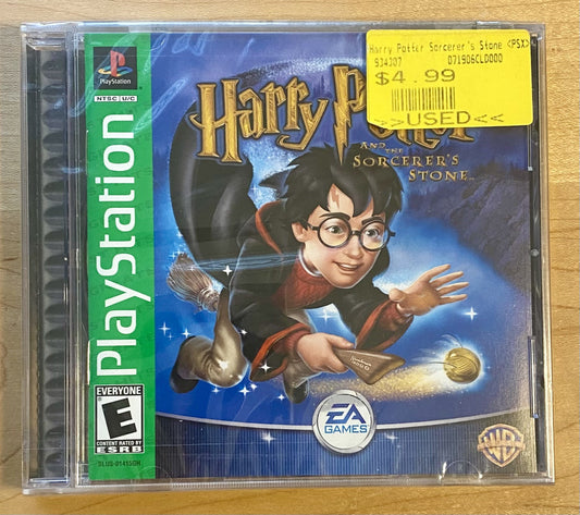 Harry Potter and the Sorcerer's Stone (Sony Playstation 1) PS1 Factory Sealed