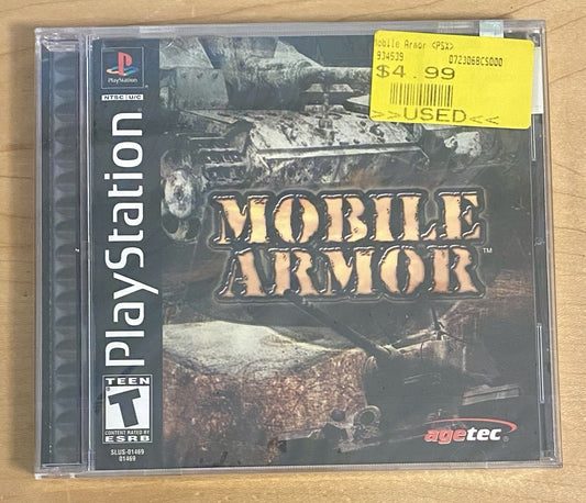 Mobile Armor (Sony PlayStation 1, 2002) PS1 Brand New & Factory Sealed
