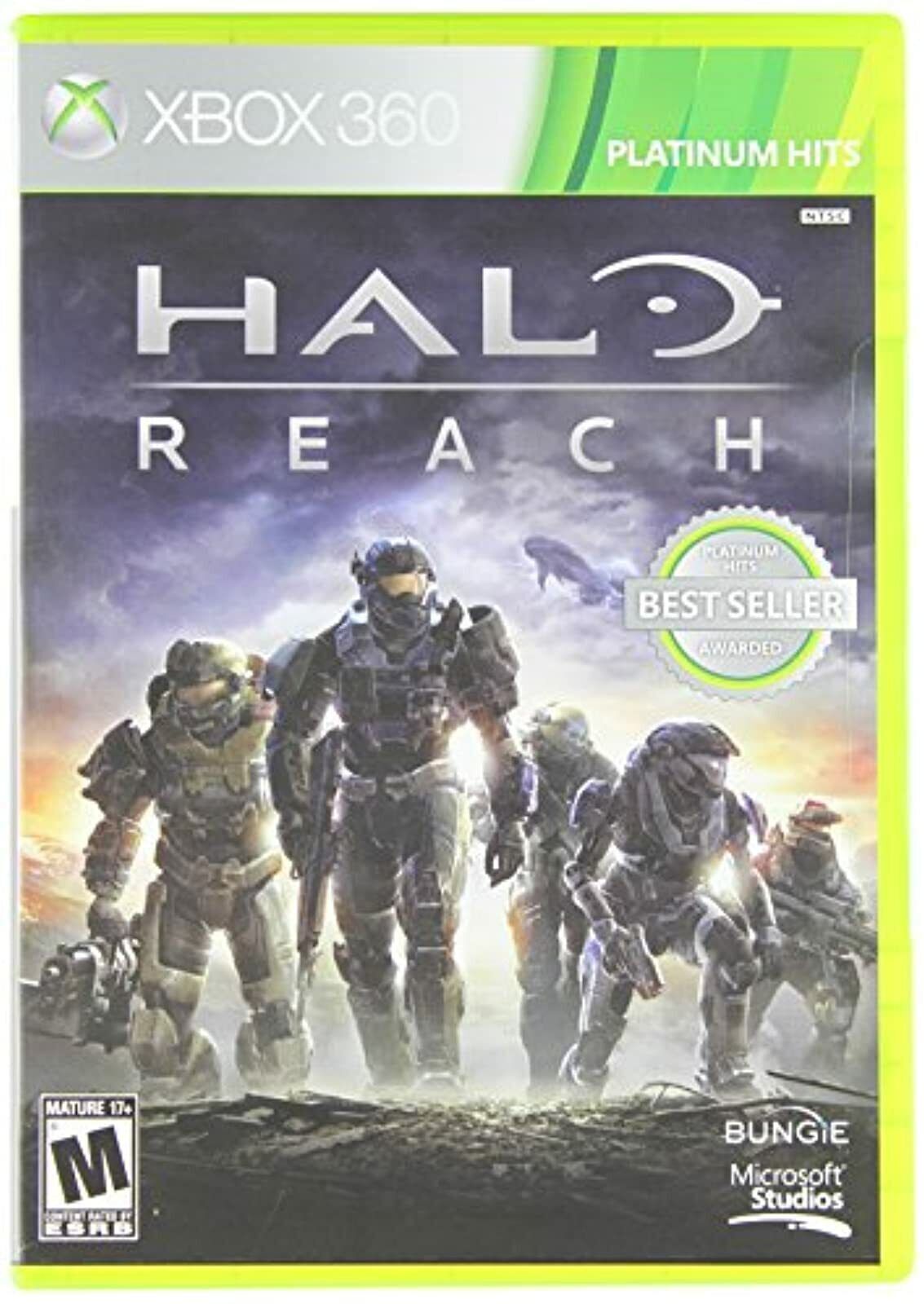 Halo Reach (Xbox 360, 2010) CIB Complete w/ Manual Tested & Works!