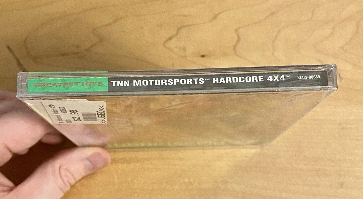 TNN Motorsports HardCore 4x4 (Sony PlayStation 1, 1996) PS1 New & Factory Sealed