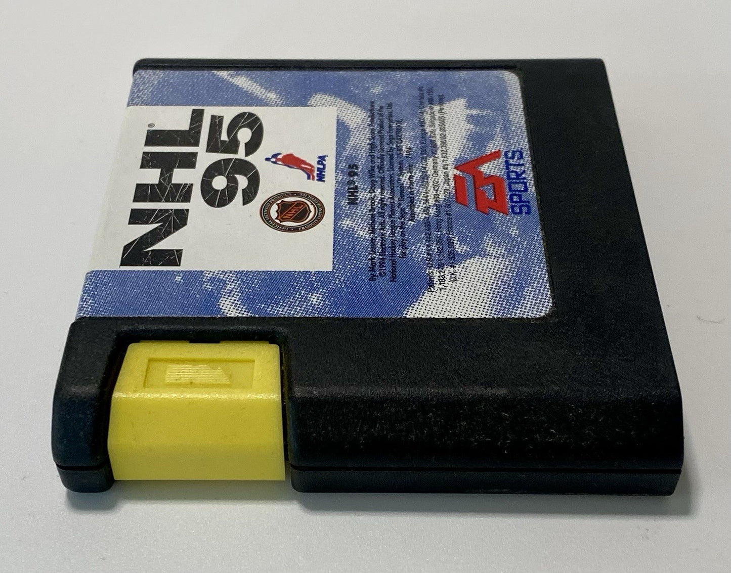 NHL 95 (Sega Genesis, 1994) C8b W/ Manual, Insert & Poster. Tested & Working