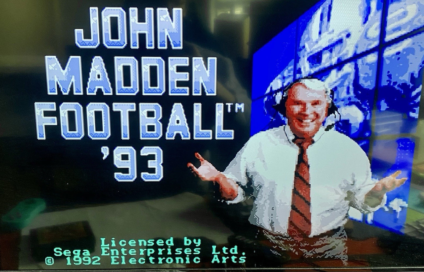John Madden Football '93 (Sega Genesis) CIB Limited Edition w/ Manual & Poster