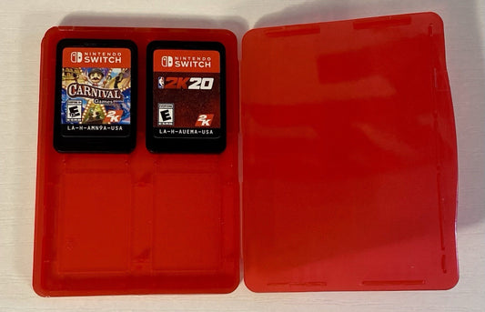 Nintendo Switch Carnival Games & NBA 2K20 Bundle, Cartridges Only, Both Tested