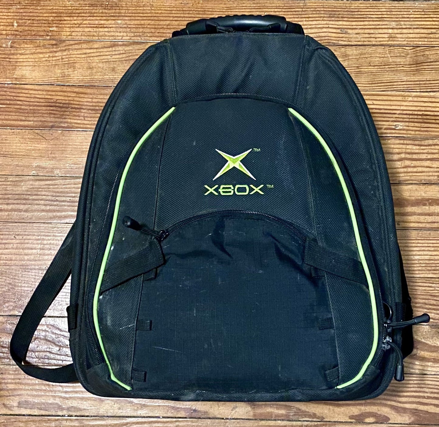 Official Xbox Backpack Heavy Duty Padded Game System Console Carrying Case Bag