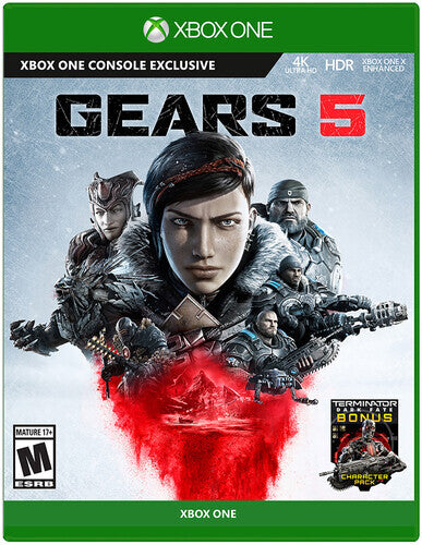 Gears 5 (Microsoft Xbox One, 2019) Includes Inserts And Stickers