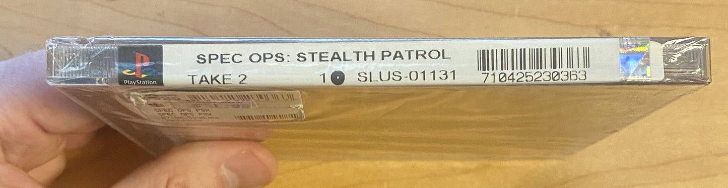 Spec Ops: Stealth Patrol (Sony Playstation 1, 2000) PS1 Brand New Factory Sealed