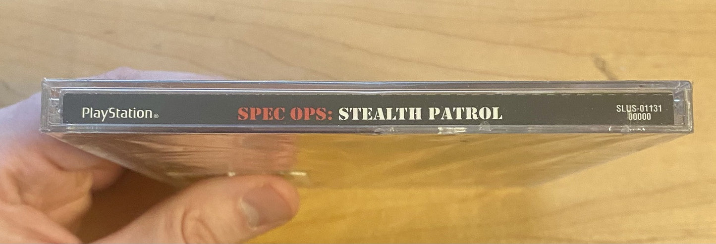 Spec Ops: Stealth Patrol (Sony Playstation 1, 2000) PS1 Brand New Factory Sealed