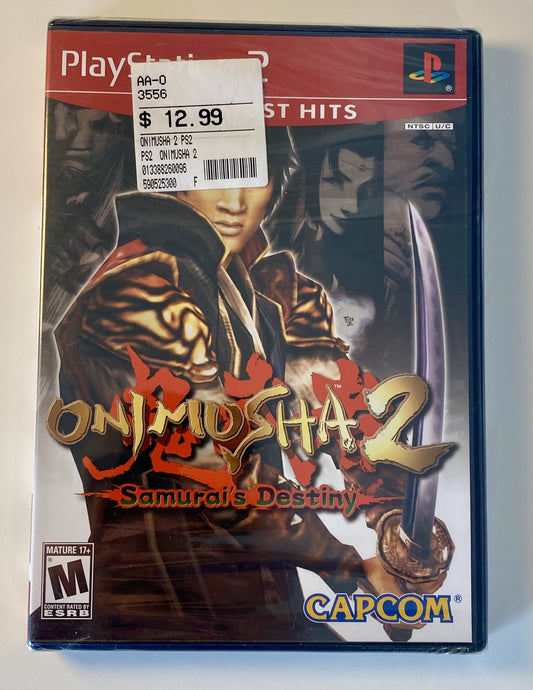 Onimusha 2: Samurai's Destiny (PS2 PlayStation 2) New & Sealed, Greatest Hits
