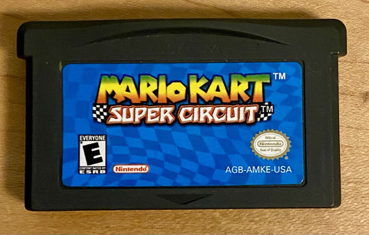 Mario Kart Super Circuit (Nintendo GameBoy Advance, 2001) Authentic & Tested