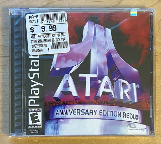 Atari Anniversary Edition Redux (Sony Playstation 1, 2001) PS1 New & Sealed