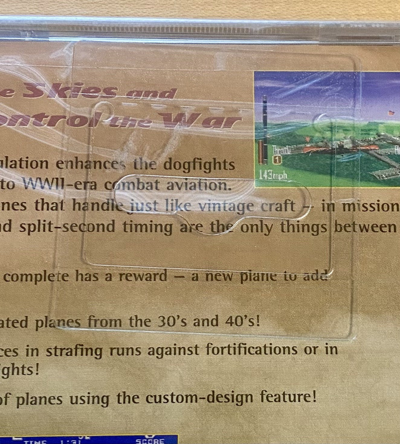 Aces of the Air (Sony Playstation 1, 2002) PS1 Brand New Factory Sealed