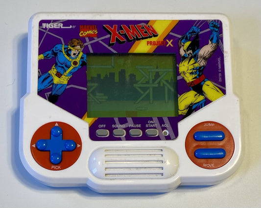 Tiger Electronics Marvel X-Men Project X Electronic LCD Video Game, Tested