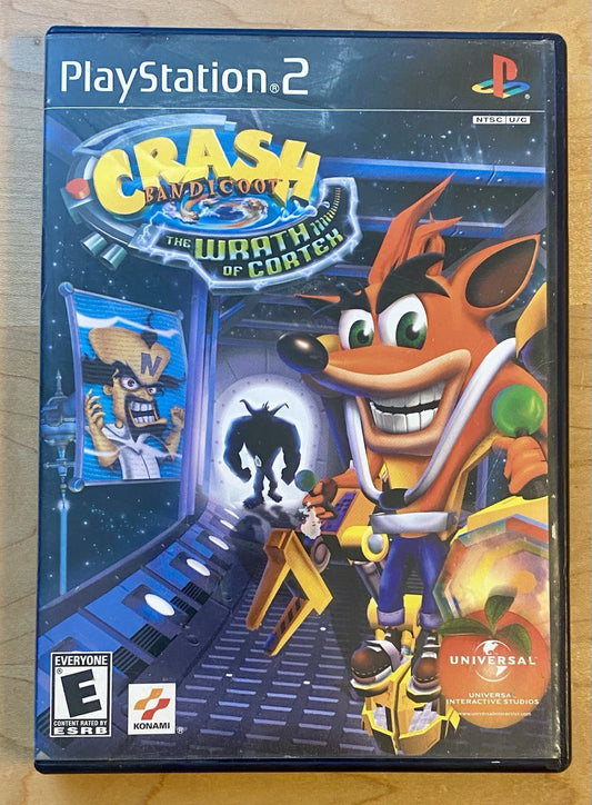 Crash Bandicoot: The Wrath of Cortex Black Label (PlayStation 2 2001) PS2 Tested