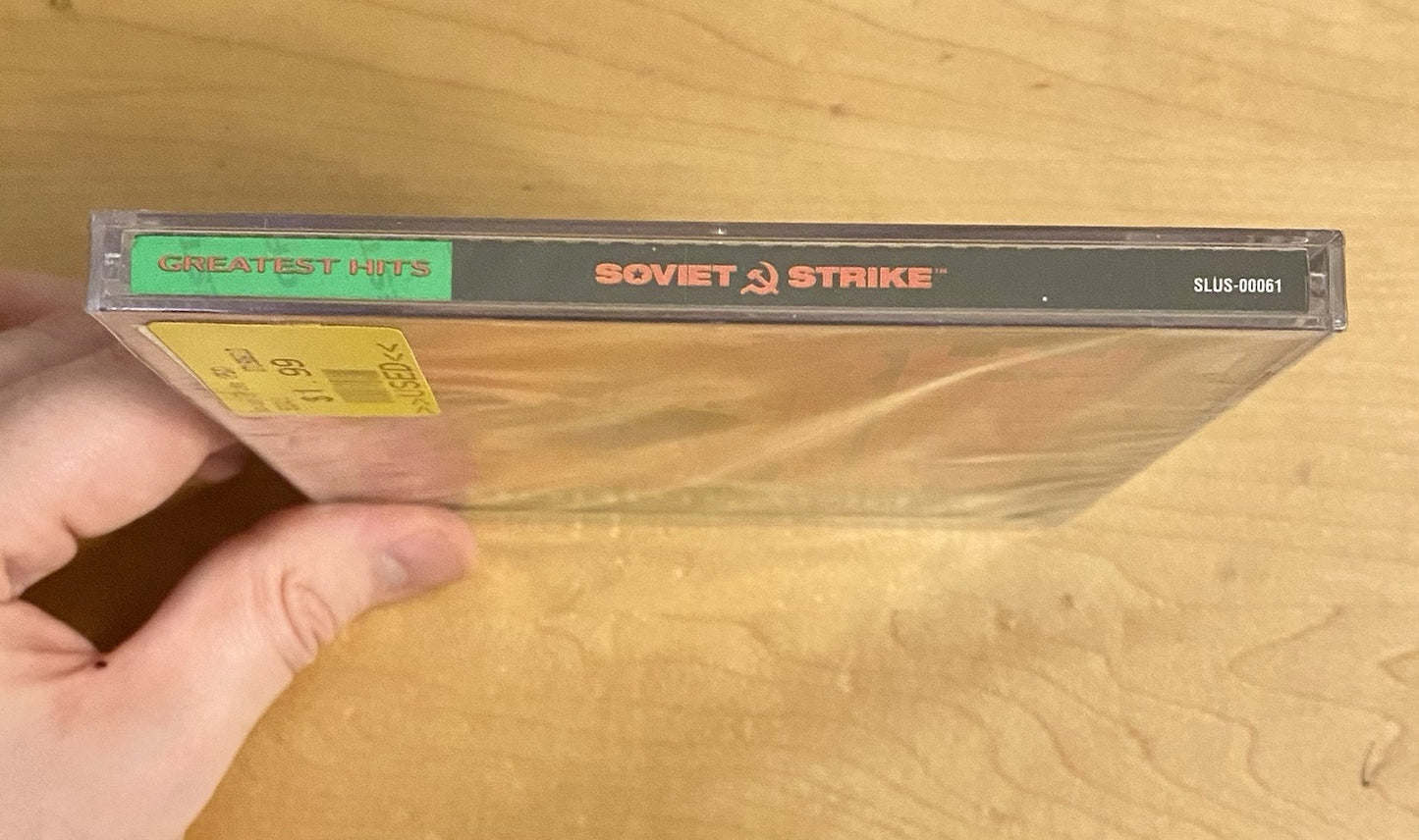 Soviet Strike Greatest Hits (Playstation 1, 1998) PS1 Brand New & Factory Sealed