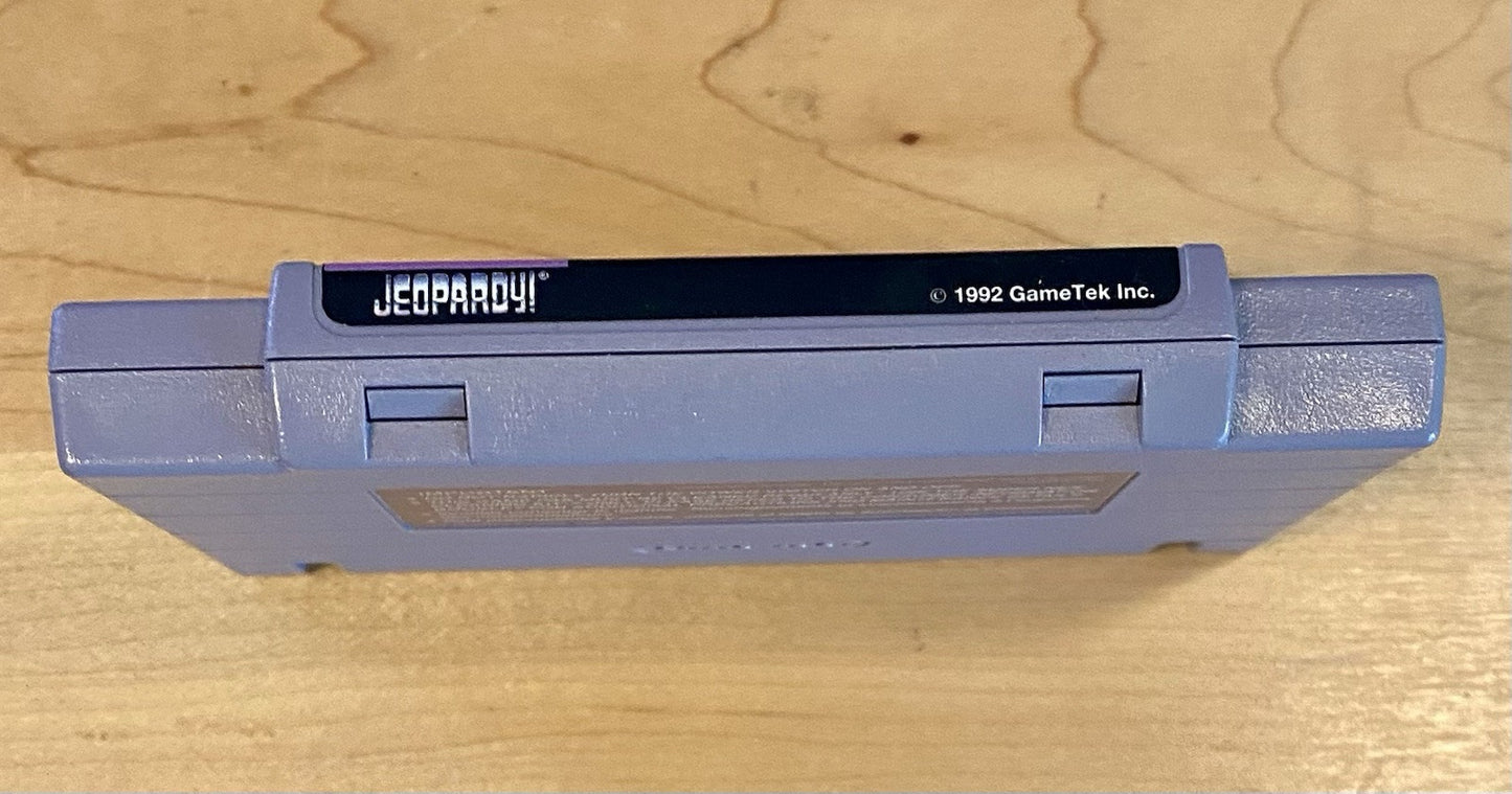 Jeopardy! (Super Nintendo Entertainment System) SNES CIB W/ Box, Cart & Manual