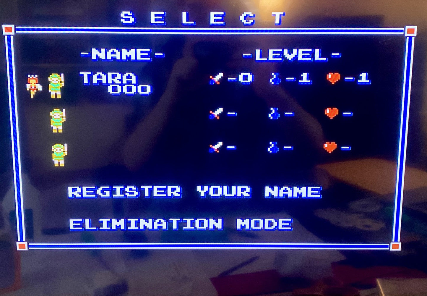 Zelda II: The Adventure Of Link (Nintendo NES, 1988) Gold Cart, Tested, Saves