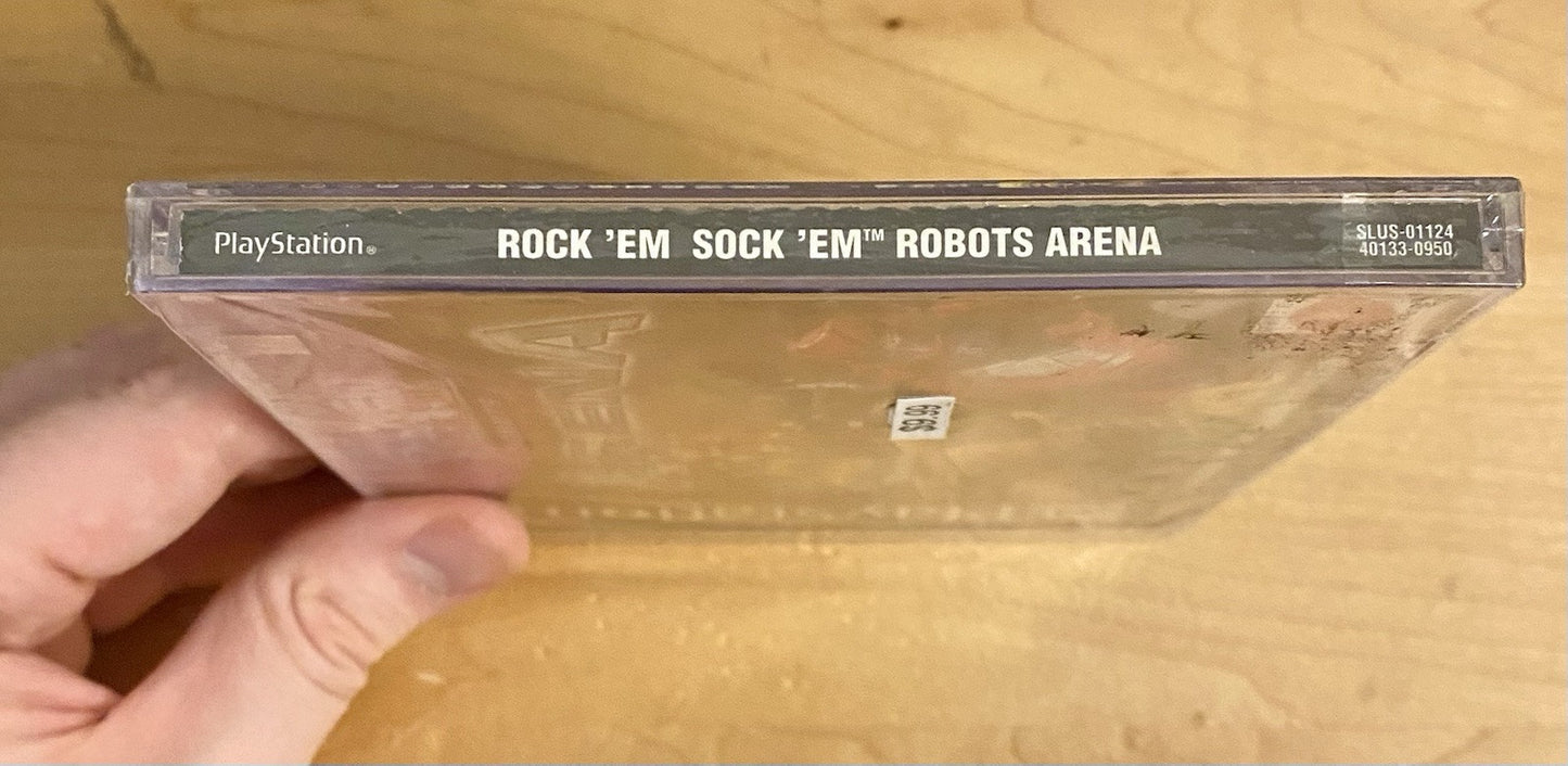 Rock 'Em Sock 'Em Robots Arena (PlayStation 1, 2000) PS1 New & Factory Sealed