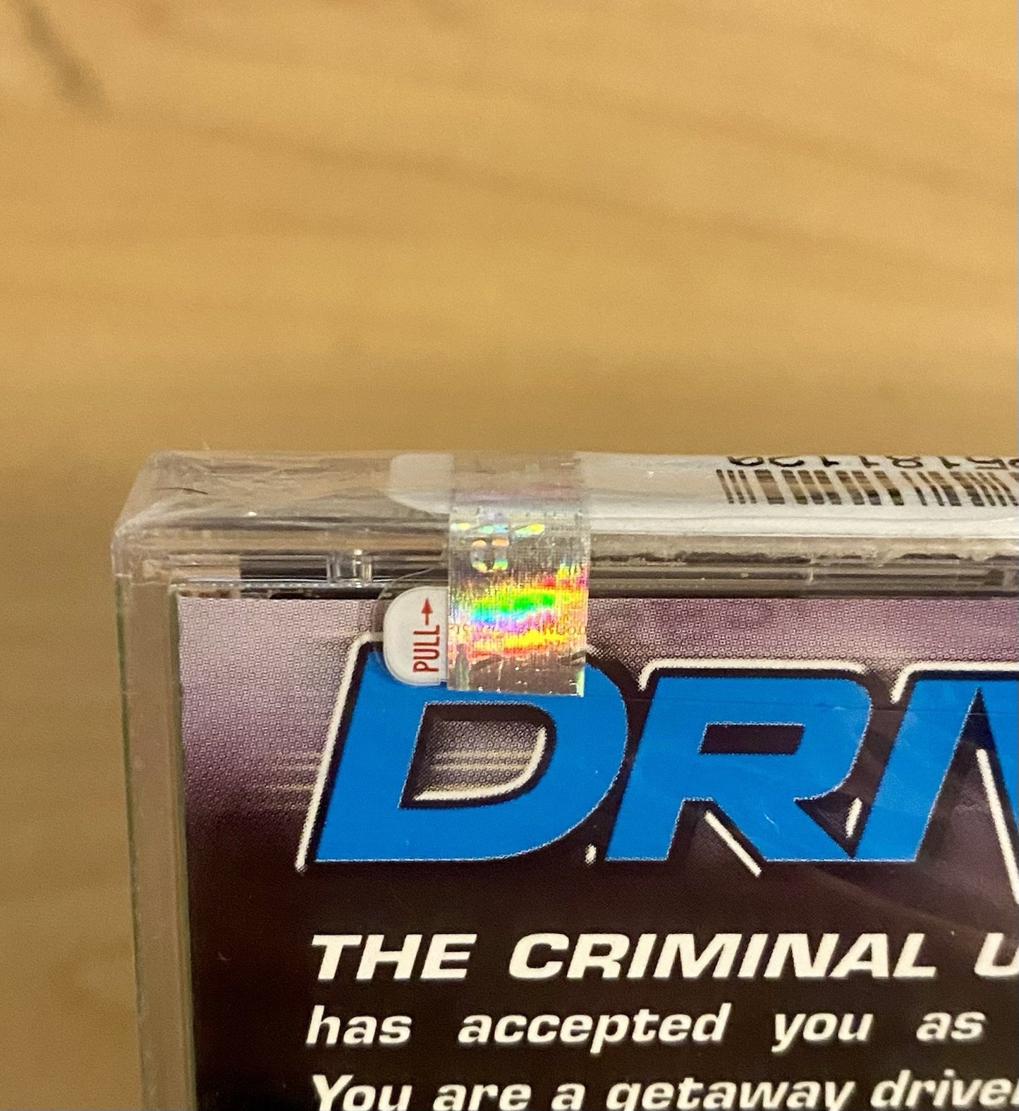 Driver (Sony PlayStation 1, 1999) PS1 Brand New & Factory Sealed W/ Hang Tab