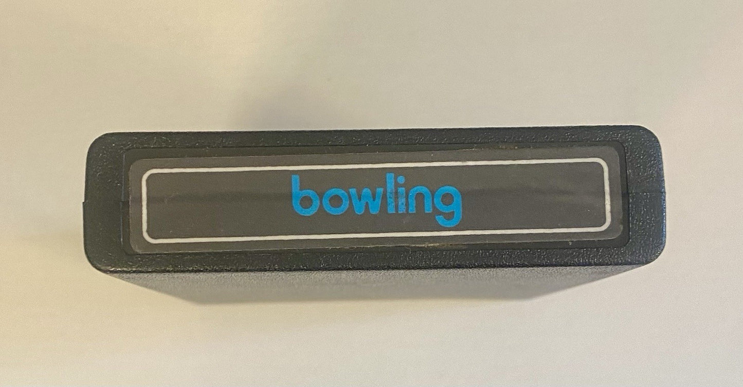 Bowling (Atari 2600, 1978) CIB W/ Cartridge & Manual, Read Description, Tested