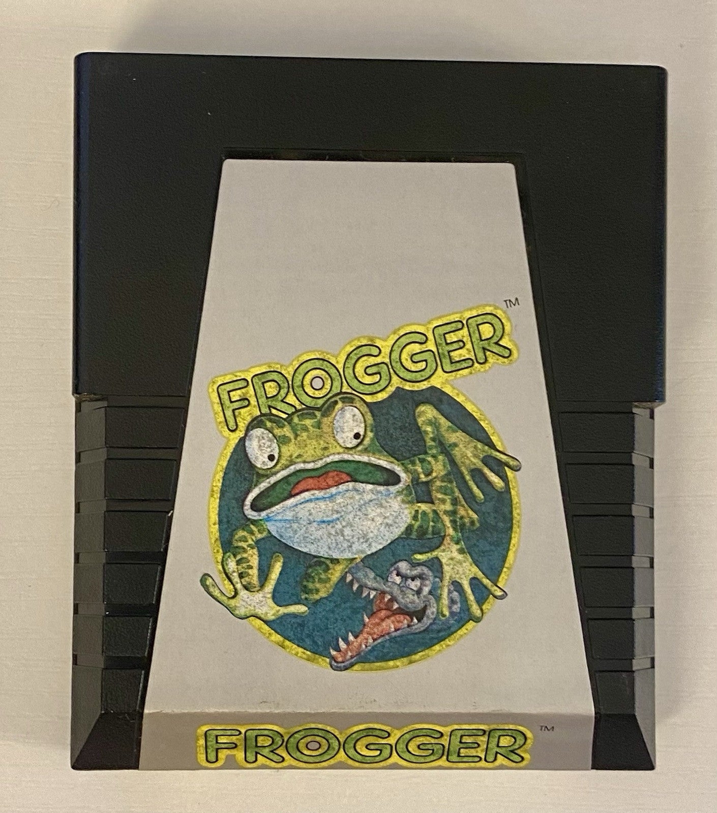 Frogger (Atari 2600, 1982) Authentic Cartridge & Manual, Tested & Working