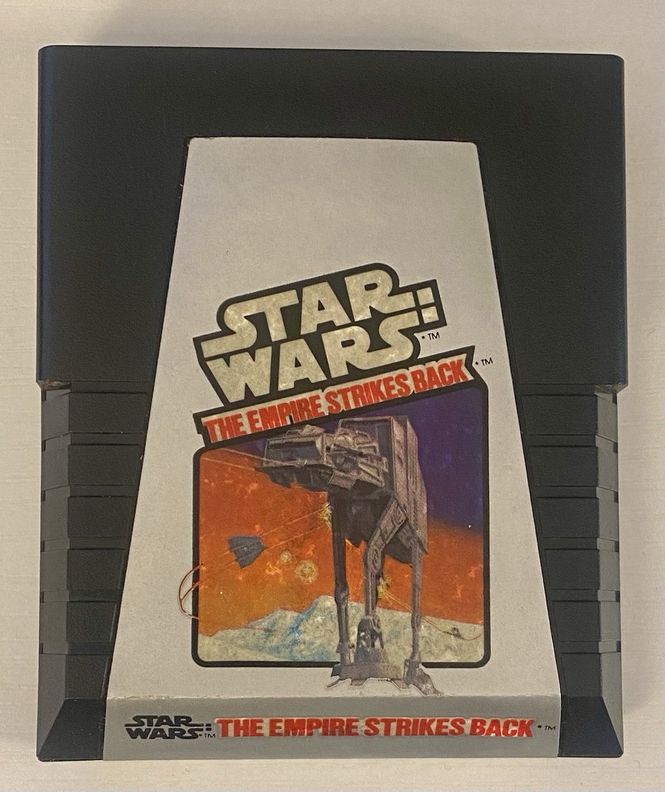 Star Wars: The Empire Strikes Back (Atari 2600, 1982) Cartridge & Manual Tested