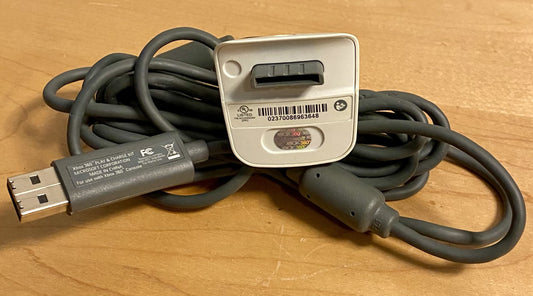 Genuine Microsoft Xbox 360 Play And Charge Kit Cable Cord USB For Controller