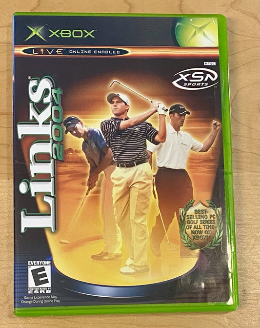 Links 2004 (Microsoft Xbox, 2003) Brand New & Sealed