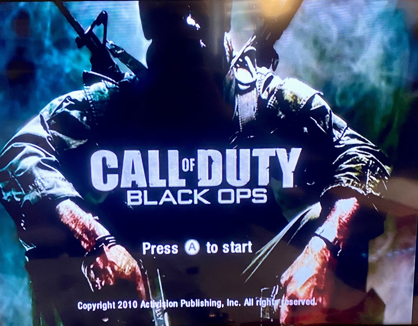 Call of Duty: Black Ops (Nintendo Wii, 2010) Authentic Tested & Works, No Manual