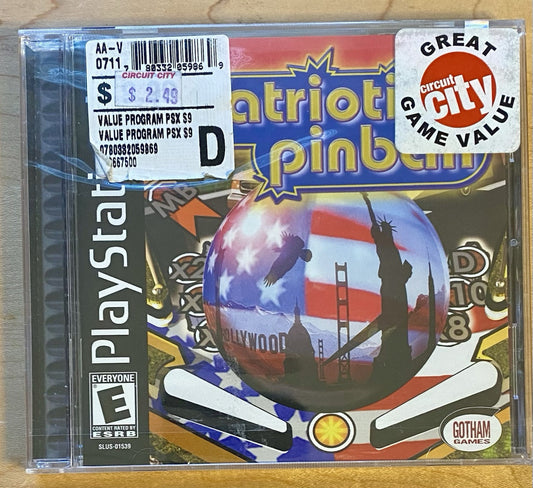 Patriotic Pinball (Sony PlayStation 1, 2003) Brand New & Factory Sealed