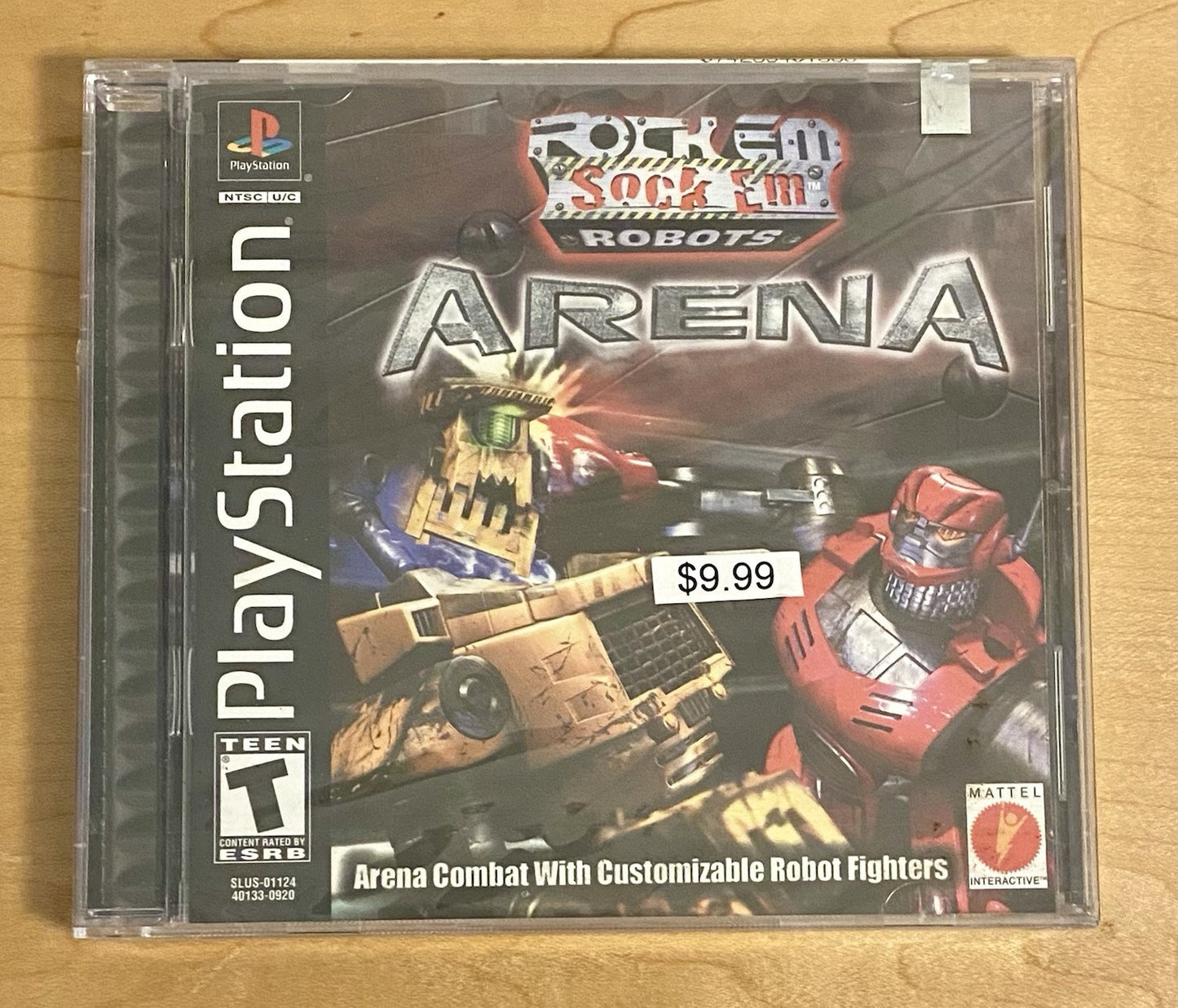 Rock 'Em Sock 'Em Robots Arena (PlayStation 1, 2000) PS1 New & Factory Sealed