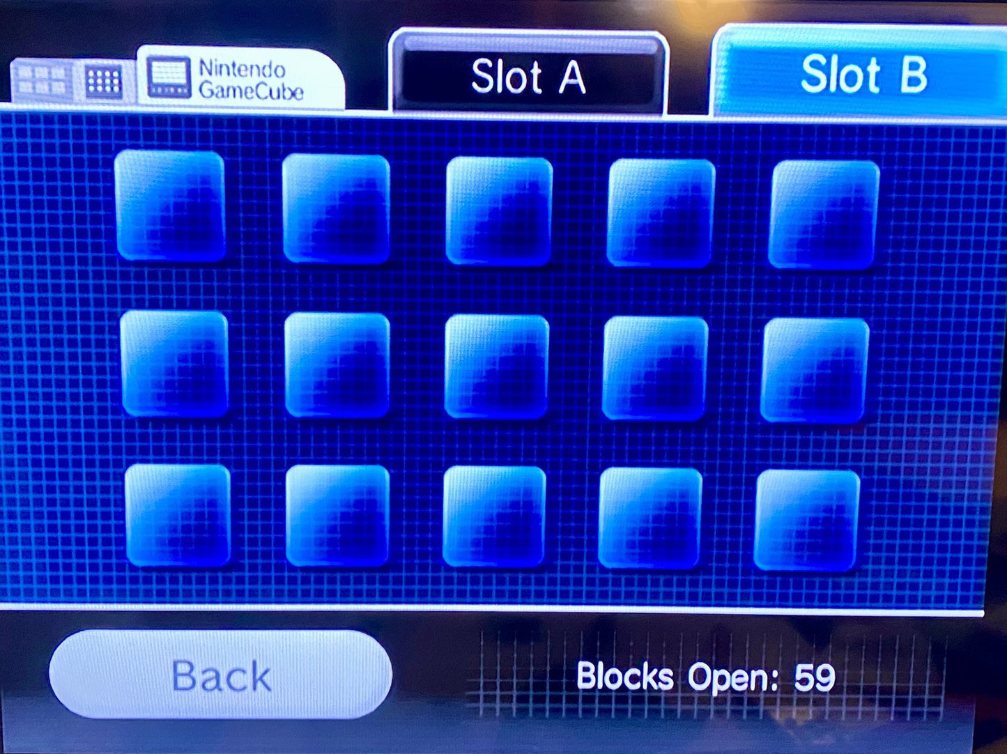 Official Nintendo Gamecube Memory Card 59 Blocks DOL-008 Genuine Grey Tested