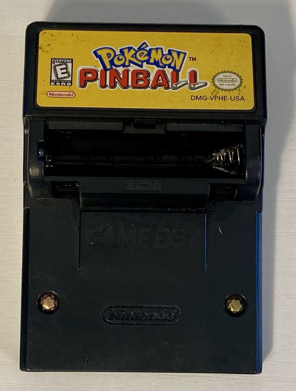 Pokémon Pinball (Nintendo Game Boy Color, 1999) Authentic W/ Manual, Tested