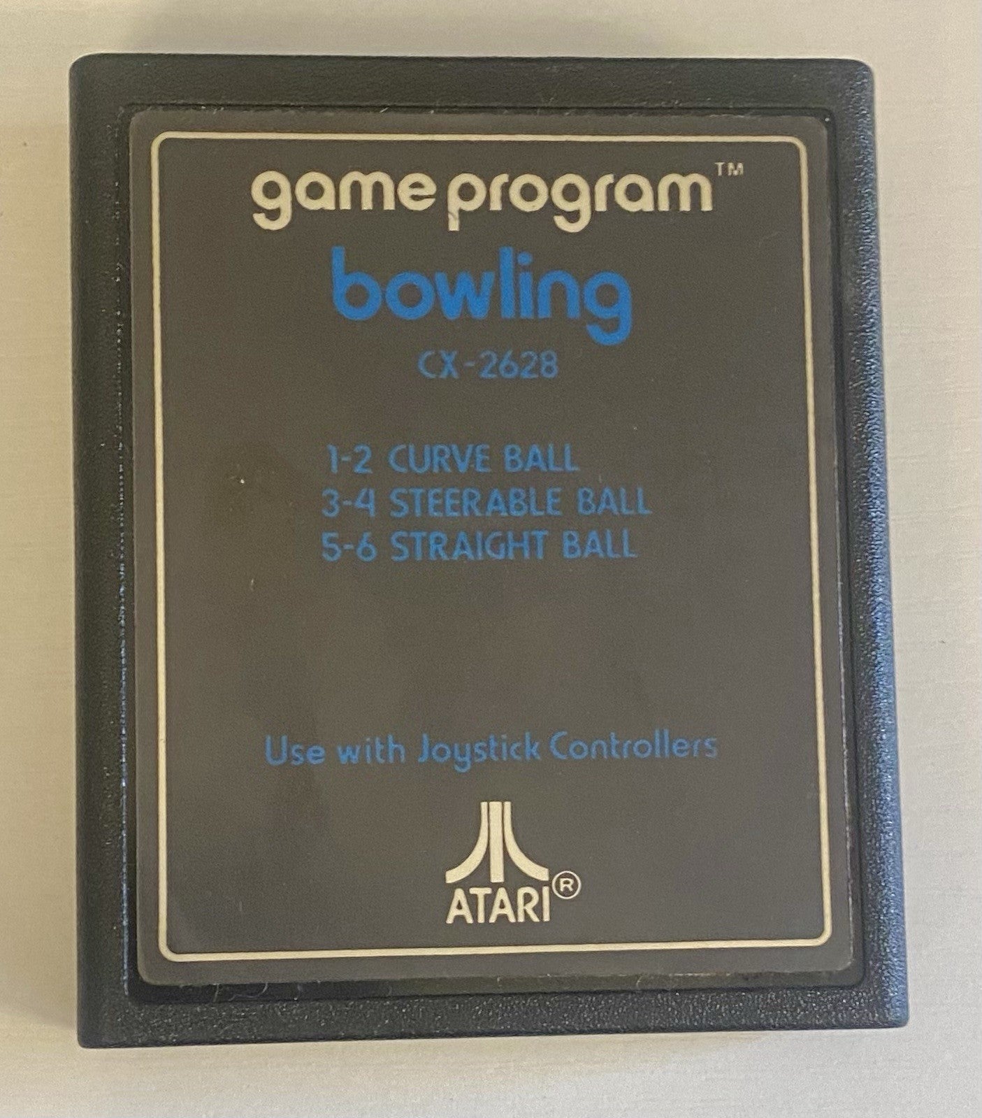 Bowling (Atari 2600, 1978) CIB W/ Cartridge & Manual, Read Description, Tested