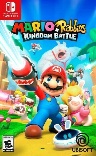Mario + Rabbids Kingdom Battle Nintendo Switch, 2017, Cartridge Only Tested!