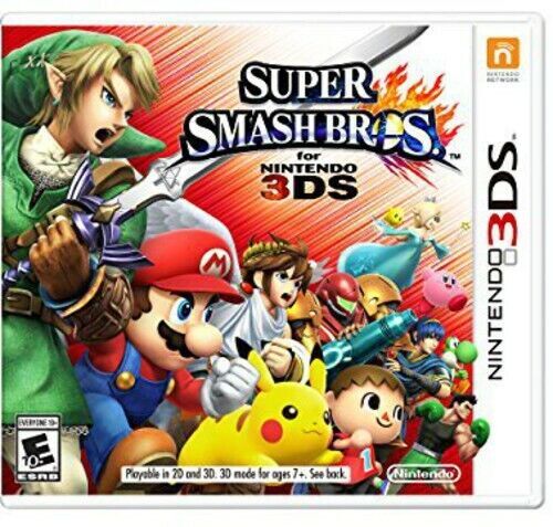Super Smash Bros - Nintendo 3DS - CIB - Tested/Works!