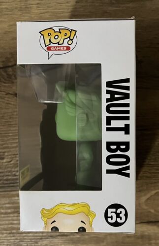 Funko Pop Fallout Vault Boy Glow In The Dark #53 Hot Topic Exclusive