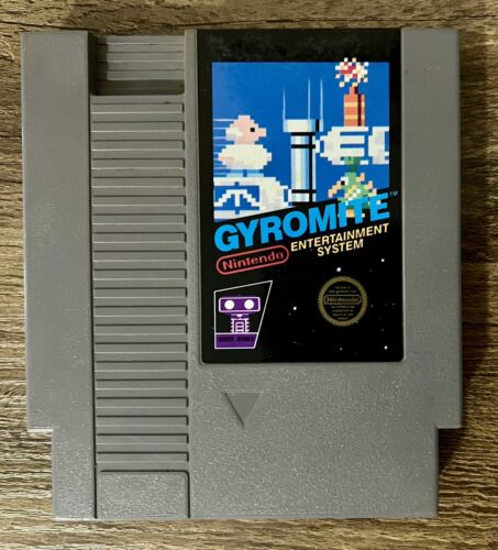 Gyromite - 5 Screw (Nintendo NES, 1985) Authentic Tested Clean!