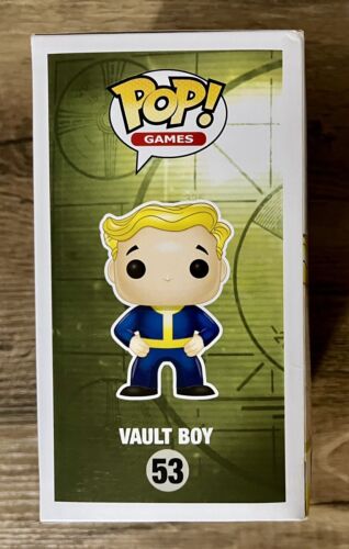 Funko Pop Fallout Vault Boy Glow In The Dark #53 Hot Topic Exclusive