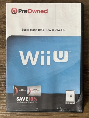 New Super Mario Bros. U (Nintendo Wii U, 2012) - Disc Only - Tested & Works!