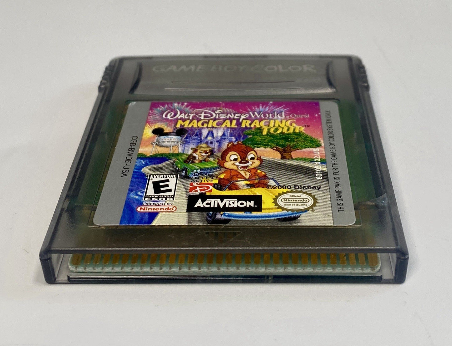 Walt Disney World Quest: Magical Racing Tour (Game Boy Color, 2000) GBC Tested