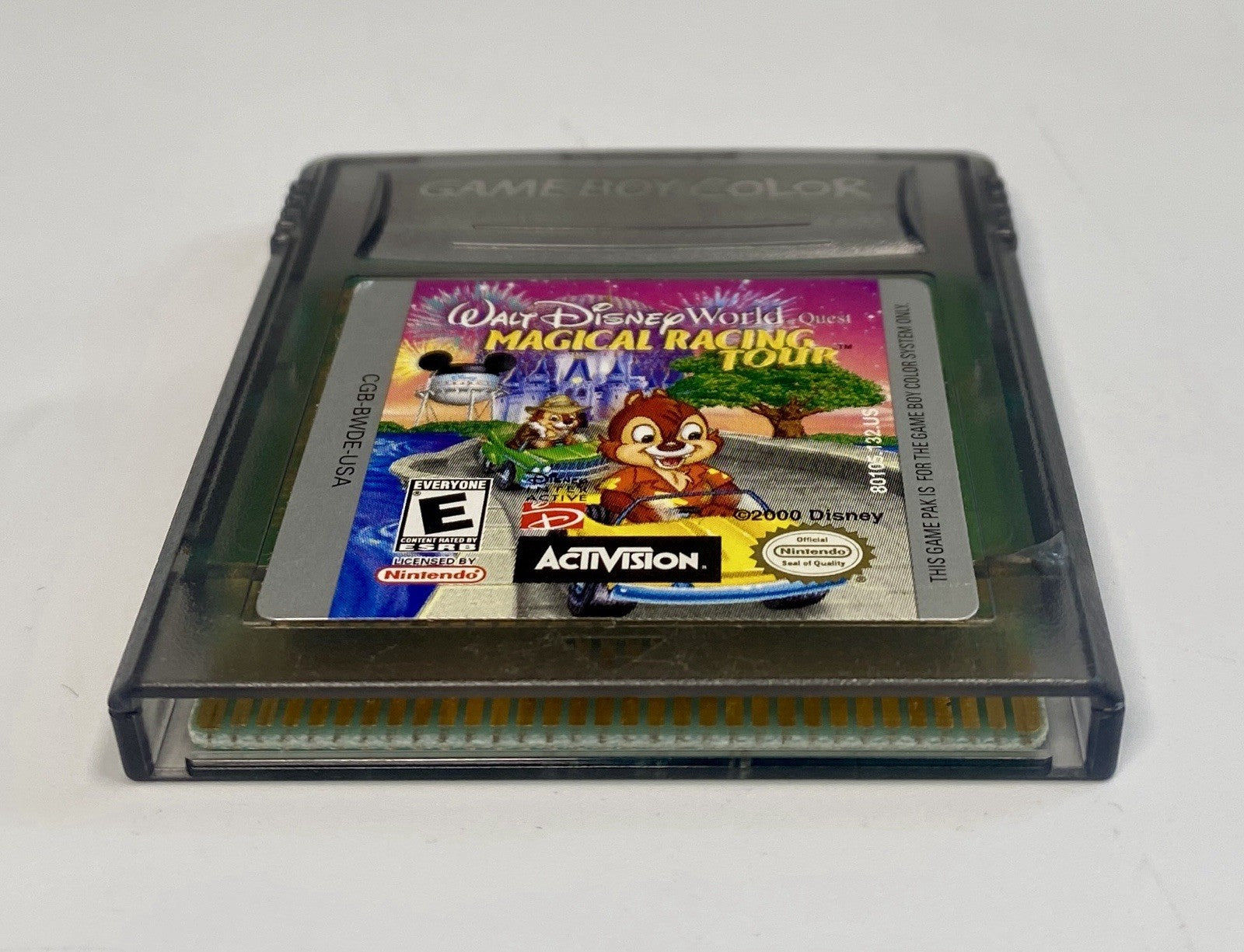 Walt Disney World Quest: Magical Racing Tour (Game Boy Color, 2000) GBC Tested