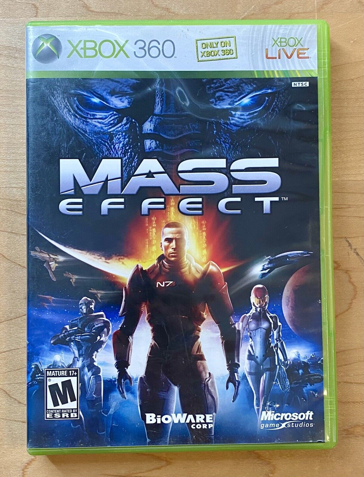 Mass Effect  1 & 2 (Microsoft Xbox 360, 2007 & 2010) Authentic & Tested