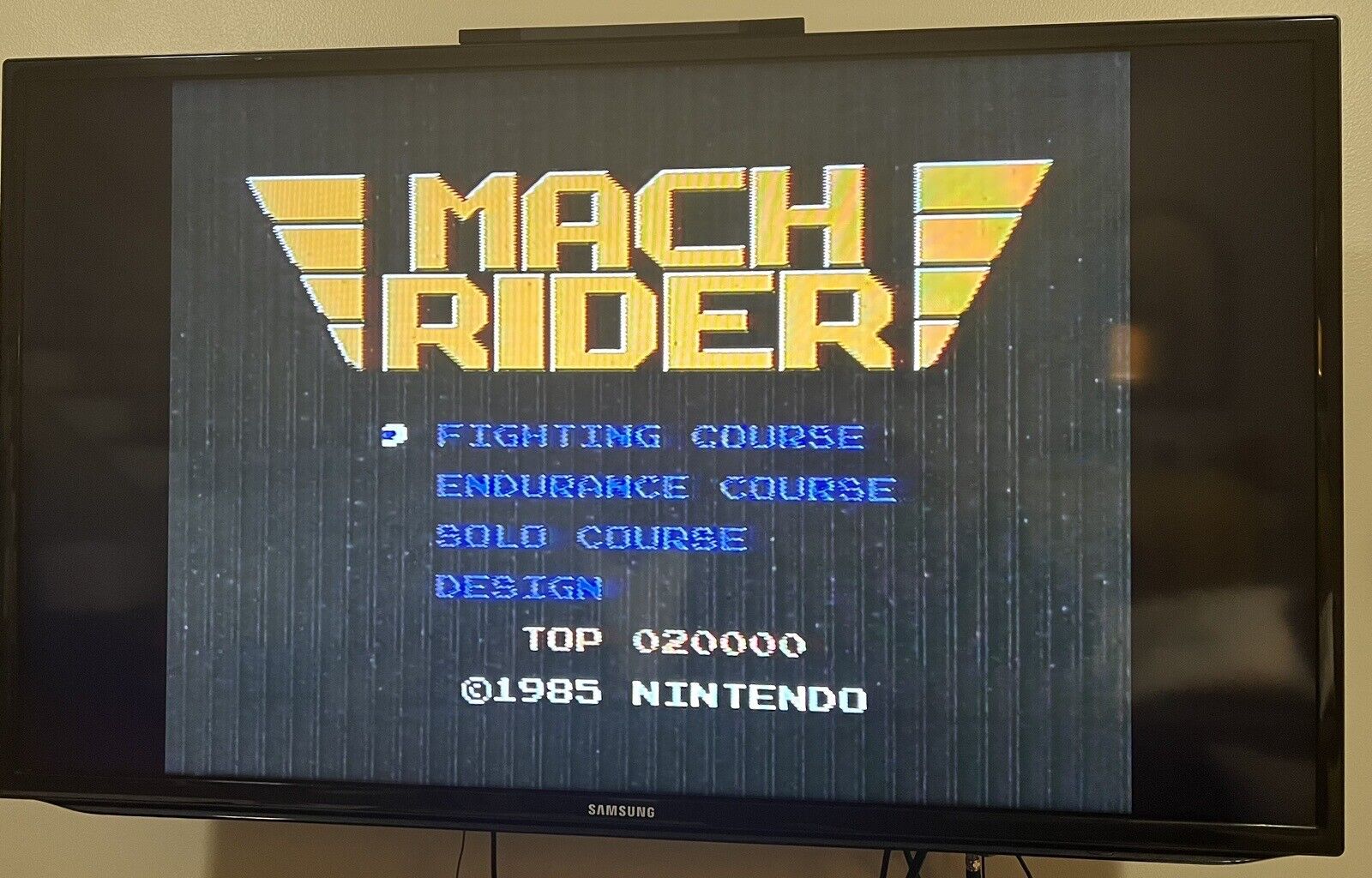 MACH RIDER - Nintendo (Authentic) NES Game, Tested & Working (5 Screw)