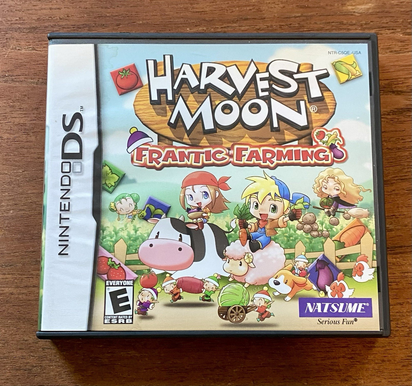 Harvest Moon Frantic Farming (Nintendo DS) Complete CIB W/ Manual & Reg Card