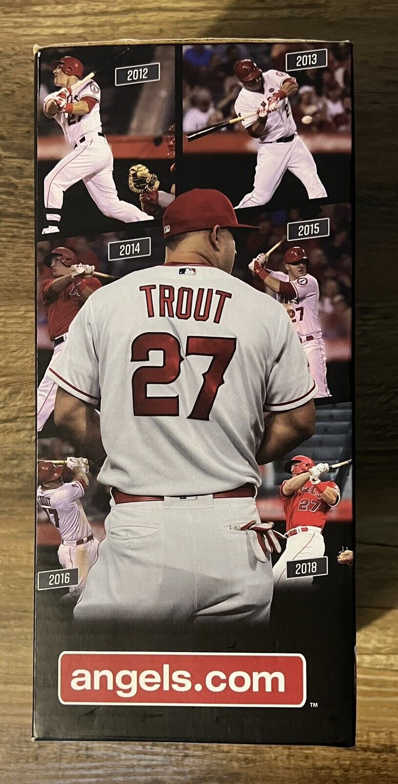 2018 Mike Trout Silver Slugger Commemorative Bobblehead Angels