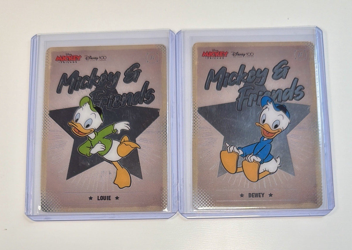 2023 Kakawow Hotbox Disney 100 Mickey And Friends Rare 8 Cards Bundle Lot All NM
